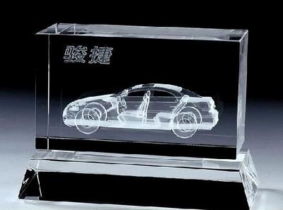 晶彩世博·永恒留念 水晶内雕影像礼品纪念珍品
